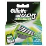 Ficha técnica e caractérísticas do produto Carga Gillette Mach3 Sensitive - com 2