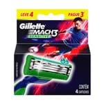 Ficha técnica e caractérísticas do produto Carga Gillette Mach3 Sensitive Leve 4 Pague 3