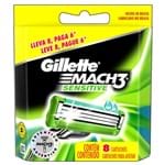 Ficha técnica e caractérísticas do produto Carga Gillette Mach3 Sensitive Leve 8 Pague 6
