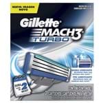 Ficha técnica e caractérísticas do produto Carga Gillette Mach3 Turbo com 2