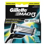 Ficha técnica e caractérísticas do produto Carga Gillette Mach3