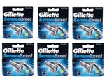 Ficha técnica e caractérísticas do produto Carga Gillette Sensor Excel com 12 Cartuchos