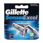 Ficha técnica e caractérísticas do produto Carga Gillette Sensor Excel com 2 Unidades