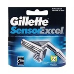 Ficha técnica e caractérísticas do produto Carga Gillette Sensor Regular C/2