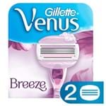 Ficha técnica e caractérísticas do produto Carga Gillette Venus Breeze com 2 Unidades