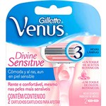 Ficha técnica e caractérísticas do produto Carga Gillette Venus Divine - 2 Unidades