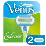Ficha técnica e caractérísticas do produto Carga Gillette Venus Embrace c/ 2 Unidades