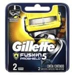 Ficha técnica e caractérísticas do produto Carga para Aparelho de Barbear Fusion5 Proshield Gillette 2 Un
