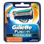 Ficha técnica e caractérísticas do produto Carga para Aparelho de Barbear Gillette Fusion Proglide - 4 Unidades