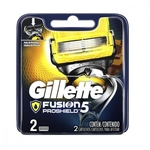 Ficha técnica e caractérísticas do produto Carga para Aparelho de Barbear Gillette Fusion Proshield 2 Unidades
