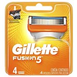 Ficha técnica e caractérísticas do produto Carga para Aparelho de Barbear Gillette Fusion5 4 Unidades, Gillette