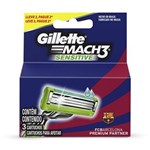 Ficha técnica e caractérísticas do produto Carga para Aparelho de Barbear Gillette Mach3 Sensitive Edição Barcelona - Leve 3 Pague 2