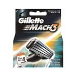 Ficha técnica e caractérísticas do produto Carga para Aparelho de Barbear Gillette Mach3