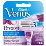 Ficha técnica e caractérísticas do produto Carga para Aparelho de Depilar Gillette Venus - Breeze 2 Unidades
