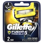 Ficha técnica e caractérísticas do produto Carga para Lâmina de Barbear Gillette Fusion Proshield 2 Unidades