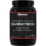 Ficha técnica e caractérísticas do produto Carnitech 100% Beef Protein (Pt) - Atlhetica - 900g - MORANGO