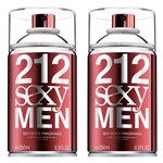 Ficha técnica e caractérísticas do produto Carolina Herrera 212 Sexy Men Kit - 2 Body Spray 250ml