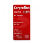 Ficha técnica e caractérísticas do produto Carproflan 25mg - 14 Comprimidos - Anti-inflamatório - Agener União