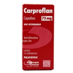 Ficha técnica e caractérísticas do produto Carproflan 75mg 14 Comprimidos - Agener