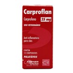 Ficha técnica e caractérísticas do produto Carproflan Anti-Inflamatório 25mg 14 Comprimidos - Agener União