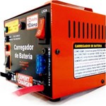 Ficha técnica e caractérísticas do produto Carregador Bateria 12 Volts 10A Inteligente com Reativador