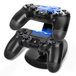 Ficha técnica e caractérísticas do produto Carregador Controle PS4 Suporte Dock Vertical Playstation 4 + Cabo USB - Oivo