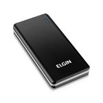 Ficha técnica e caractérísticas do produto Carregador de Bateria Portátil USB CP10k Slim 10000mah Preto - Elgin