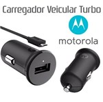 Ficha técnica e caractérísticas do produto Carregador MOTO G6 XT1925 Veicular - Motorola