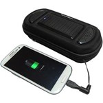 Ficha técnica e caractérísticas do produto Carregador Portátil Case para Smartphones com Caixa de Som 6W e Entrada Auxiliar Solar Speaker - Guepardo AS0202