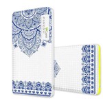 Ficha técnica e caractérísticas do produto Carregador Portátil Powerbank Pineng 10000mah - Mandala Azul