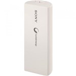 Ficha técnica e caractérísticas do produto Carregador Portátil USB 2800mAh CP-V3 Branco SONY - Sony
