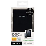 Ficha técnica e caractérísticas do produto Carregador Portátil USB Sony CP-V10B 10.000 MAh Preto