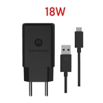 Ficha técnica e caractérísticas do produto Carregador USB Motorola TurboPower 18 QC3.0 18 watts Bivolt - Preto V8