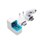 Ficha técnica e caractérísticas do produto Carregador USB Veicular / Residencial Comtac 9114