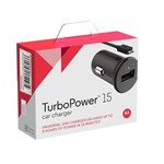 Ficha técnica e caractérísticas do produto Carregador Veicular Motorola TurboPower 15