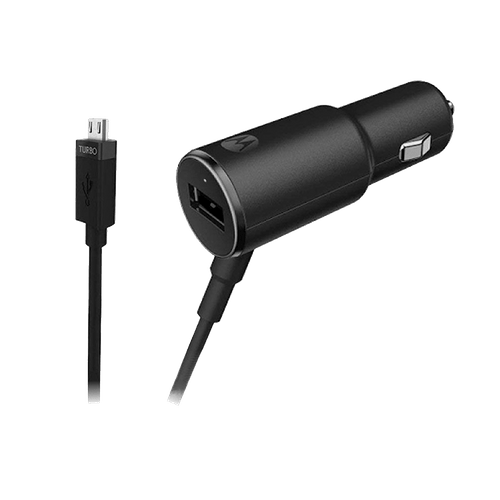 Ficha técnica e caractérísticas do produto Carregador Veicular Turbo Power™ 25W com Cabo Micro USB - Preto