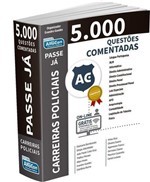 Ficha técnica e caractérísticas do produto Carreiras Policiais 5000 Questoes Comentadas - Alfacon - 1