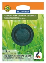 Ficha técnica e caractérísticas do produto Carretel Fio Nylon Jardim 1,8Mm 5M 78798284 - Tramontina