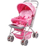 Ficha técnica e caractérísticas do produto Carrinho Berço Confort - Rosa - Baby Style