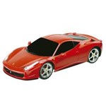 Ficha técnica e caractérísticas do produto Carrinho Controle Remoto XQ - Ferrari 458 Italia - 1-18 - Multikids