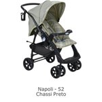 Ficha técnica e caractérísticas do produto Carrinho de Bebê AT6 Napoli 0 a 15Kg - Burigotto