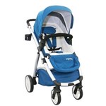 Ficha técnica e caractérísticas do produto Carrinho de Bebê Baby Style Estrela 4443 - Azul