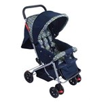 Ficha técnica e caractérísticas do produto Carrinho de Bebê Baby Style Sweet - Azul Marinho