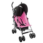 Ficha técnica e caractérísticas do produto Carrinho de Bebê Berço/passeio Easy Rosa Tutti Baby