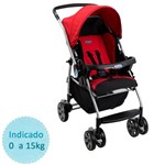 Ficha técnica e caractérísticas do produto Carrinho de Bebê Burigotto RIO K - Red