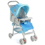 Ficha técnica e caractérísticas do produto Carrinho de Bebê Dorel Fit IMP9090 Reclinável Cor Azul