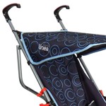 Ficha técnica e caractérísticas do produto Carrinho de Bebê Passeio Voyage Umbrella Linea - Azul Marinho