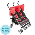Ficha técnica e caractérísticas do produto Carrinho de Bebê Safety 1st Double - Alfa Red