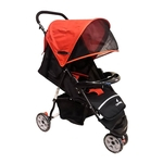 Ficha técnica e caractérísticas do produto Carrinho De Bebe Speed Triciclo Color Baby Vermelho