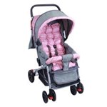 Ficha técnica e caractérísticas do produto Carrinho de Bebê Sweet Baby Style - Rosa